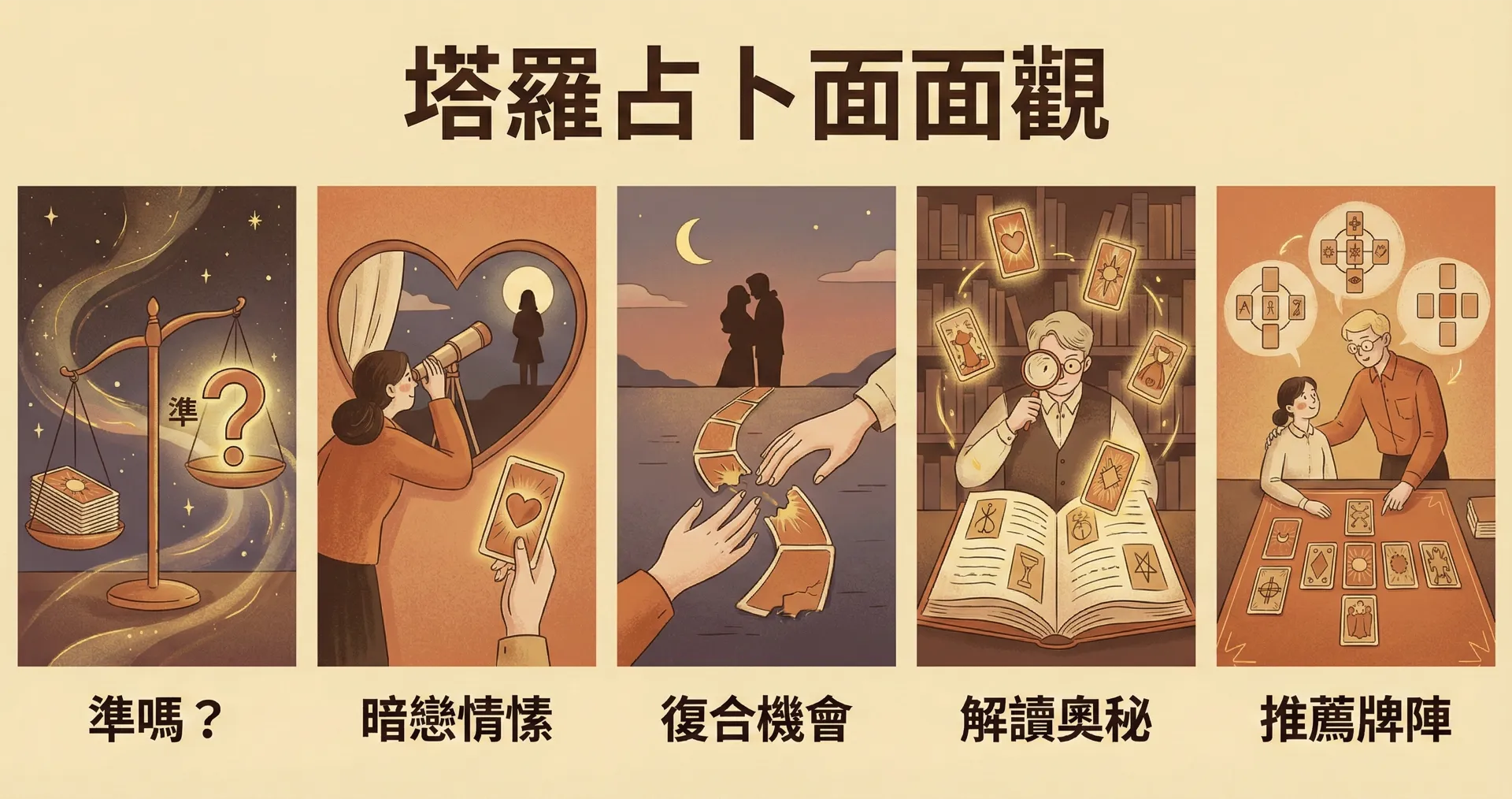 塔羅占卜面面觀